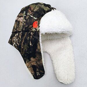 Carhartt Hat Trapper Fitted Youth Infant Toddler Camo Sherpa Lined Ear Flap